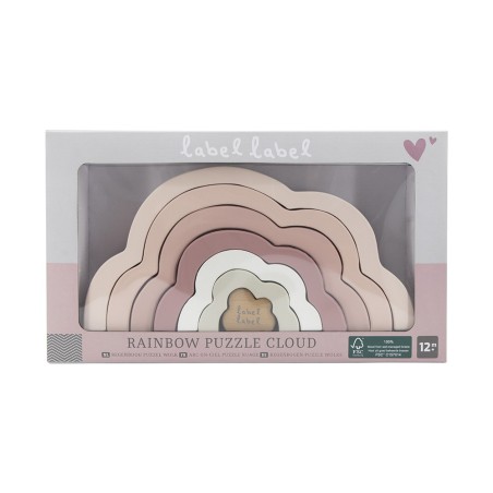 Puzzle De Nube Arcoiris - Rosa