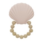 Anneau dentition - coquillage - Rose