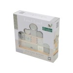 Klocki drewniane – Domek – Olive Green