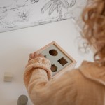 Shape Sorting Box - Olive Green