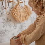 Shape Sorting Box - Olive Green