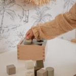 Shape Sorting Box - Olive Green