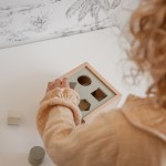 Shape Sorting Box - Olive Green