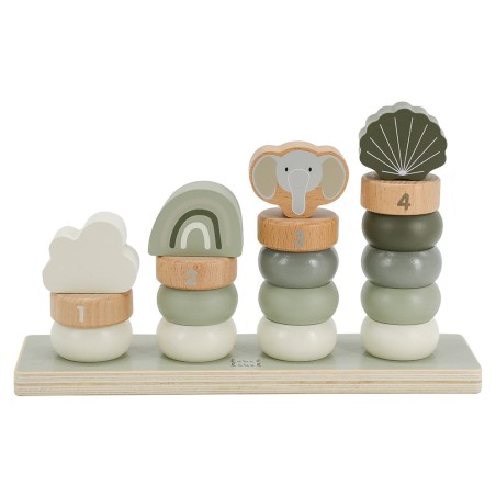 Anneaux à empiler - Olive Green