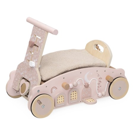 3-in-1 Rocker, Walker & Car - Pink