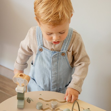 Activity Table - Olive Green