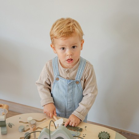 Activity Table - Olive Green