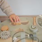 Activity Table - Olive Green