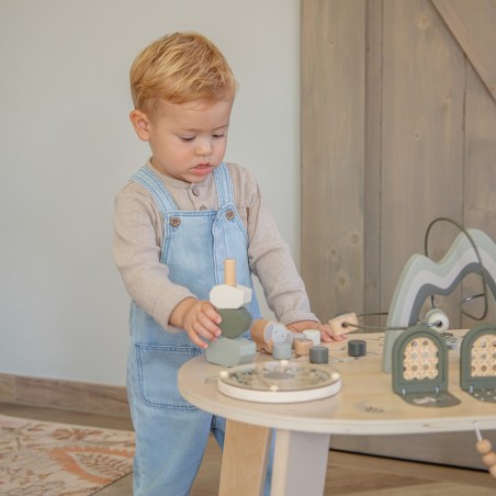 Activity Table - Olive Green