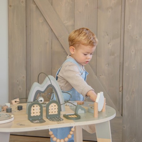 Activity Table - Olive Green