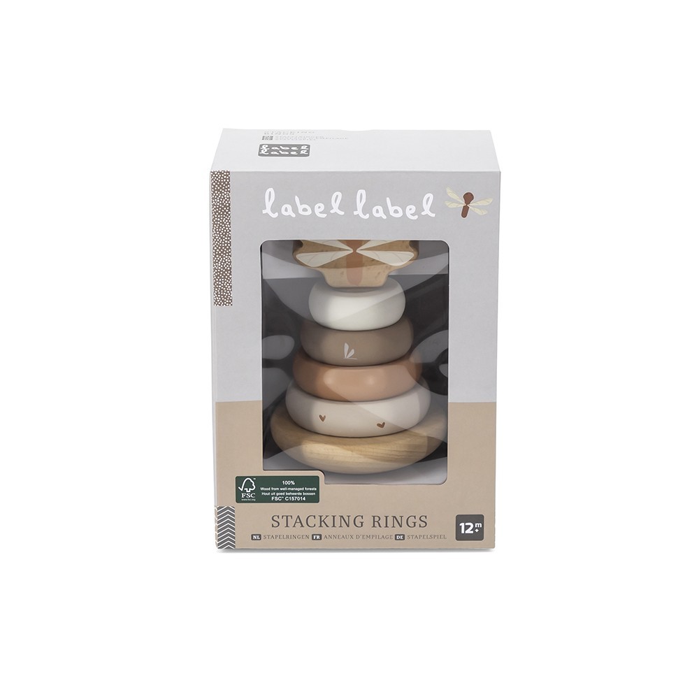 Stacking Rings Balance - Nougat