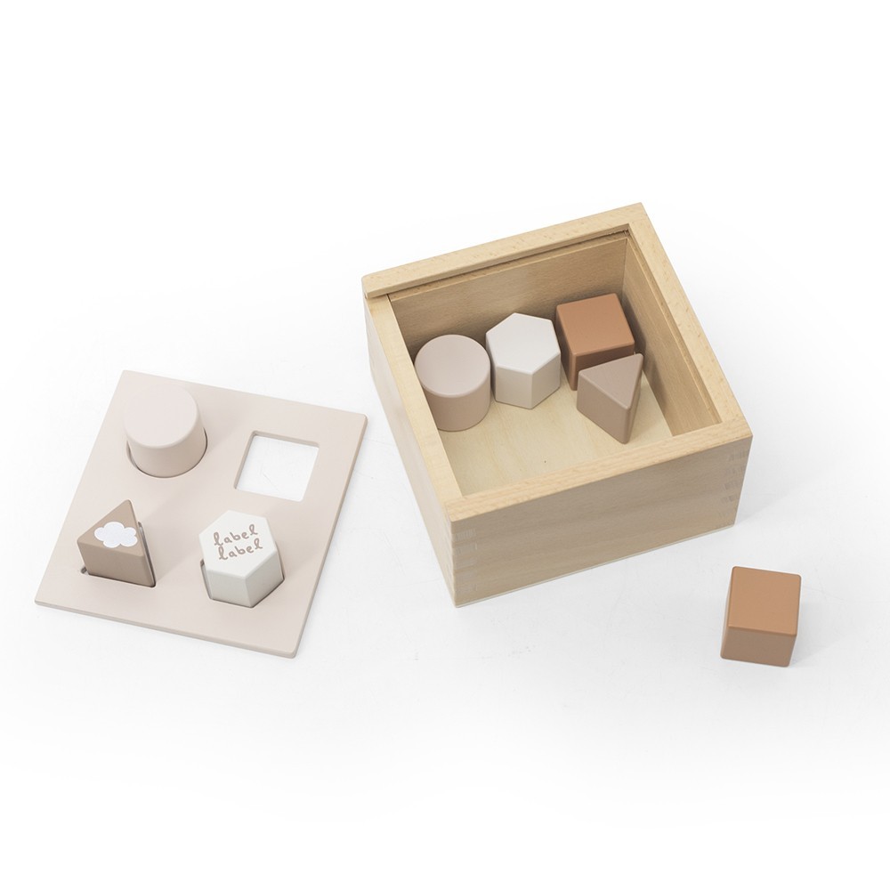 Shape Sorting Box - Nougat