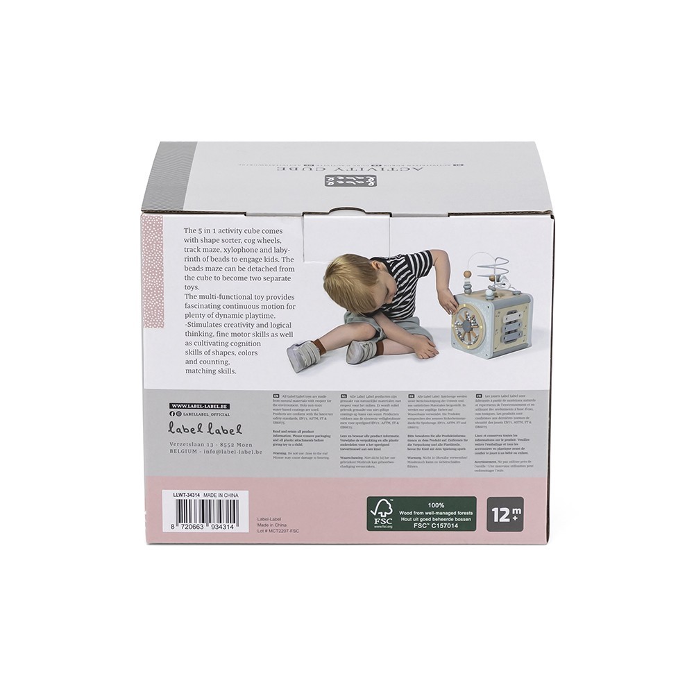 Activity Cube - Pink