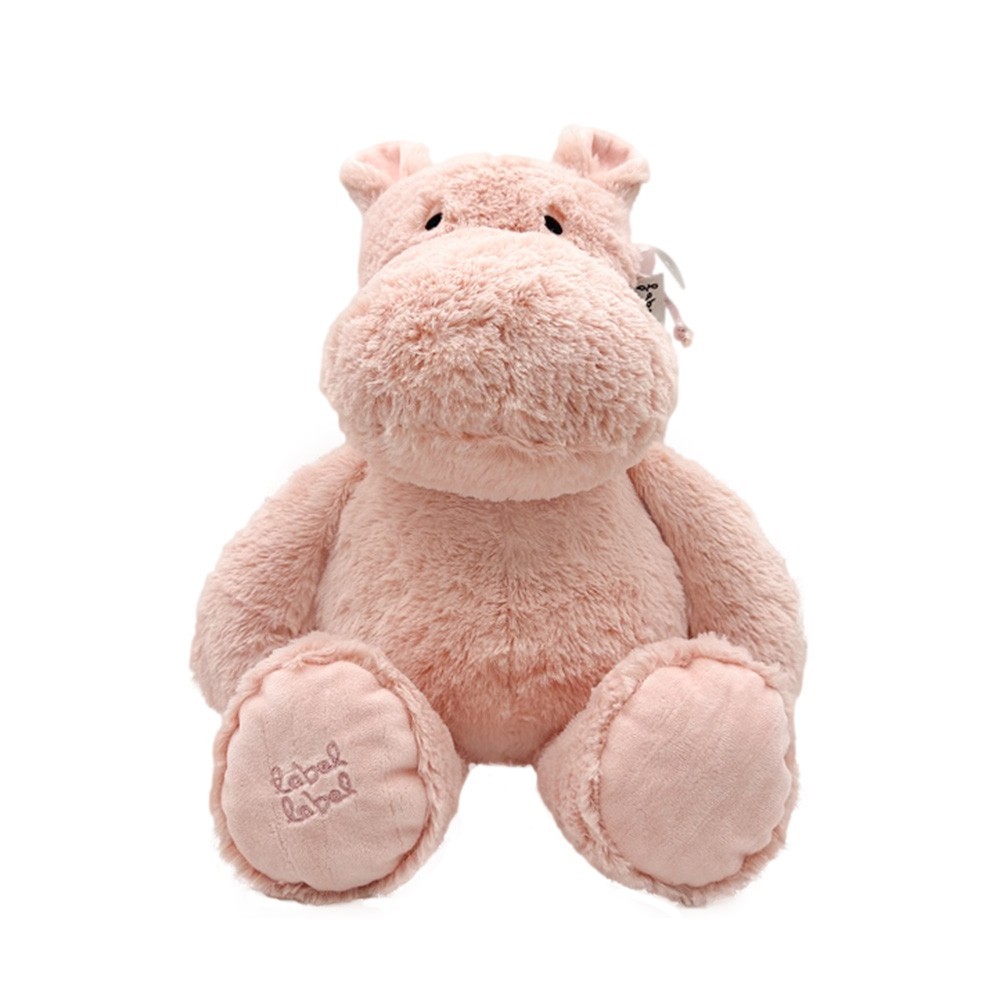 Soft Toy - Hippo Harvey L - Pink Soft Toy - Hippo Harvey L - Pink