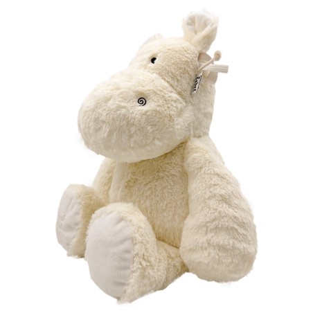 Soft Toy - Hippo Harvey L - Ivory