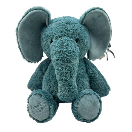 Soft Toy - Elephant Elly L - Blue