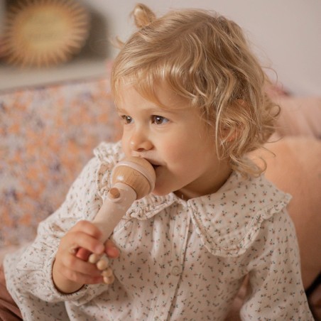 Micrófono de madera - Rosa