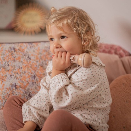 Micrófono de madera - Rosa