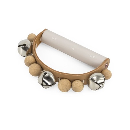 Wooden Rattle - Nougat
