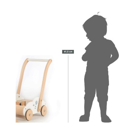 Educational Baby Walker - Blue
